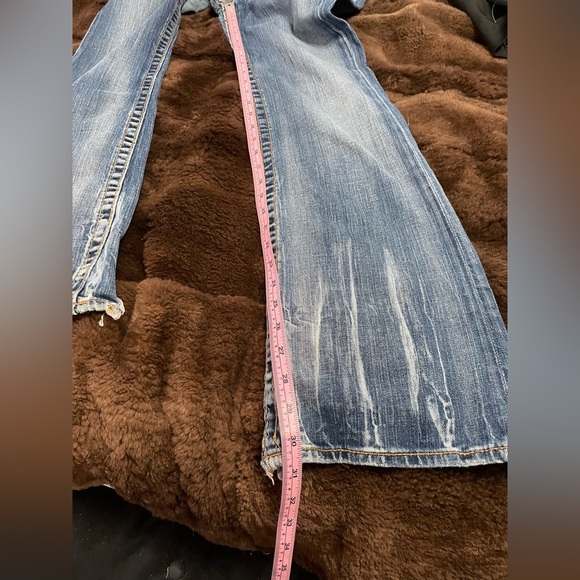 Super Sexy Big Star Low Rise Flare Bell Bottom Jeans - Picture 7 of 14